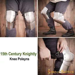 15th century knee armor - Celtic Webmerchant