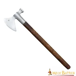 Battle Axe der 13. Jahrhundert mit Hammerblatt, Maciejowski -Bibel - Celtic Webmerchant