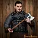 Lord of Battles 1300 -talet Battle Ax med Hammer Blade, Maciejowski Bibeln - Celtic Webmerchant