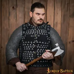 1300 -talet Battle Ax med Hammer Blade, Maciejowski Bibeln - Celtic Webmerchant