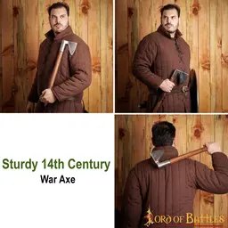 13de eeuwse strijdbijl, Maciejowski bijbel - Celtic Webmerchant