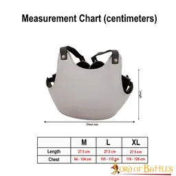 Medeltida LARP bröstskydd Paladin - Celtic Webmerchant