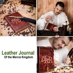 Journal en cuir Sanglier celtique - Celtic Webmerchant