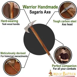 Medieval battle axe Sagaris - Celtic Webmerchant