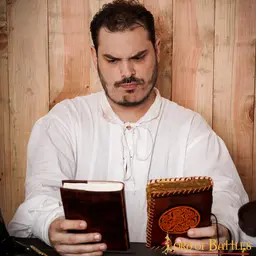 Skórzana książka Celtic Spirale - Celtic Webmerchant