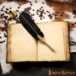 Carnet en cuir fantasy, vert - Celtic Webmerchant