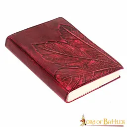 Leather Diary autumn leaf - Celtic Webmerchant