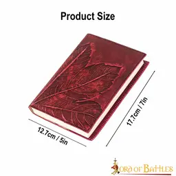 Leather Diary autumn leaf - Celtic Webmerchant