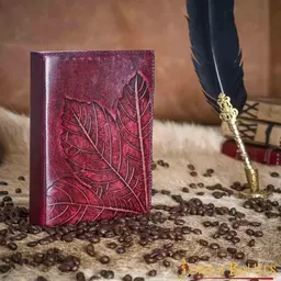 Leren dagboek Leaf - Celtic Webmerchant