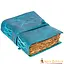 Carnet en cuir fantasy, bleu - Celtic Webmerchant