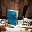 Carnet en cuir fantasy, bleu - Celtic Webmerchant