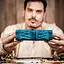 Carnet en cuir fantasy, bleu - Celtic Webmerchant