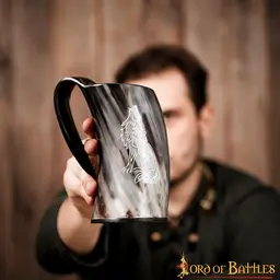 Tazza a corno vichingo Fenrir - Celtic Webmerchant