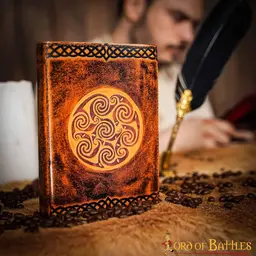 Celtic leather book - Celtic Webmerchant