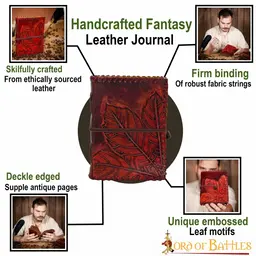 Leather book Elven - Celtic Webmerchant