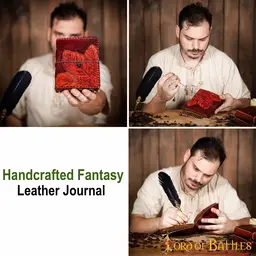 Leather book Elven - Celtic Webmerchant
