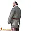 Hauberk med slids, blandet, flade ringe, runde nitter 9 mm - Celtic Webmerchant