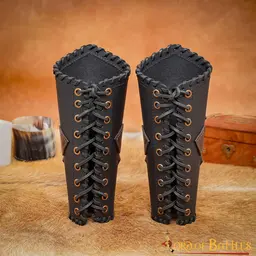 Leather bracers Algar - Celtic Webmerchant