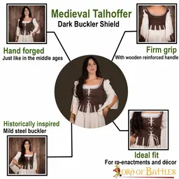 Mittelalterliches Mieder Adalyn - Celtic Webmerchant
