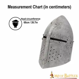 Ridderhelm antieke afwerking - Celtic Webmerchant