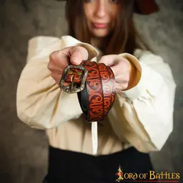 Leather belt Siofra - Celtic Webmerchant