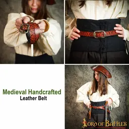 Ceinture en cuir Siofra - Celtic Webmerchant