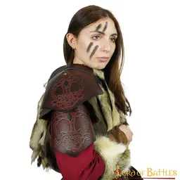 Spallière en cuir Yggdrasil - Celtic Webmerchant