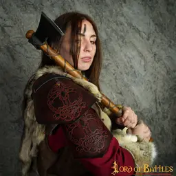Spallière en cuir Yggdrasil - Celtic Webmerchant