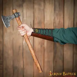 Brassards en cuir Ingalvur, long - Celtic Webmerchant