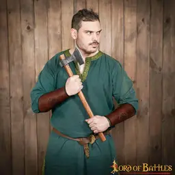 Leder Armschienen Ingalvur, lang - Celtic Webmerchant