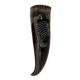 Viking drikkehorn drakar - Celtic Webmerchant