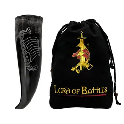 Viking drikkehorn drakar - Celtic Webmerchant