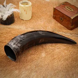 Viking drikkehorn drakar - Celtic Webmerchant
