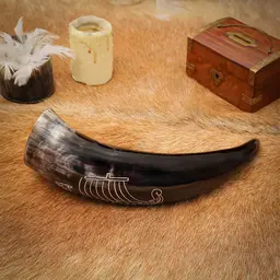 Corne à boire viking drakar - Celtic Webmerchant