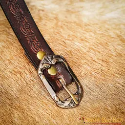 Ceinture en cuir Melian, marron - Celtic Webmerchant