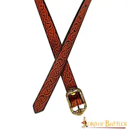 Keltischer Gürtel Maeve, braun - Celtic Webmerchant