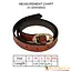 Ceinture celtique Maeve, marron - Celtic Webmerchant