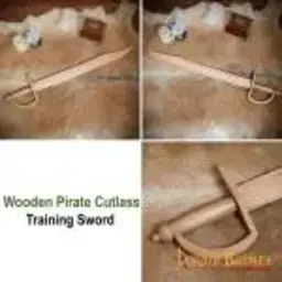 Wooden pirate saber - Celtic Webmerchant