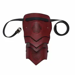 Leather pauldron Epona - Celtic Webmerchant