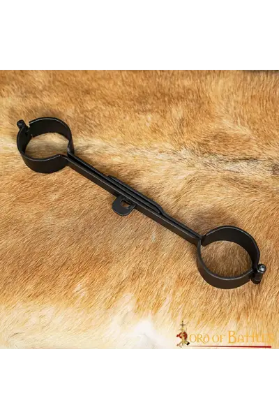 Mittelalterliche Handschellen mit Stab - Celtic Webmerchant