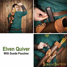 Quiver with pouches - Celtic Webmerchant
