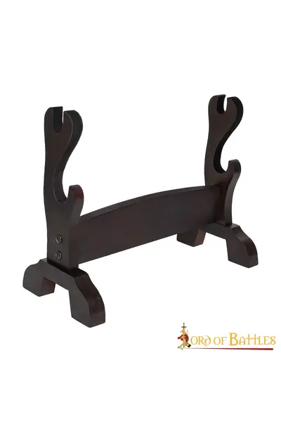 Supporto da tavolo in legno per spada e ascia - Celtic Webmerchant