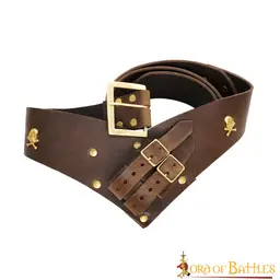 Pirate belt with sword holder - Celtic Webmerchant