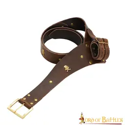 Pirate belt with sword holder - Celtic Webmerchant