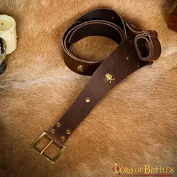 Pirate belt with sword holder - Celtic Webmerchant