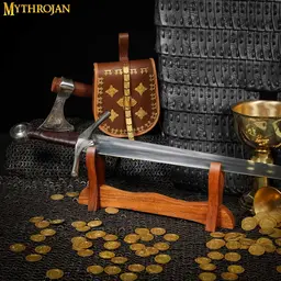 Supporto per spada in legno, supporto da tavolo - Celtic Webmerchant
