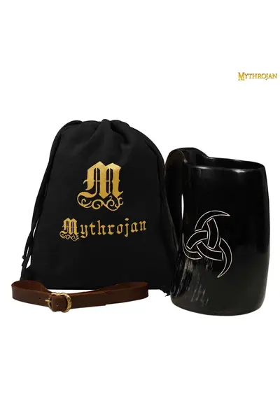 Tazza con triskelion e supporto - Celtic Webmerchant