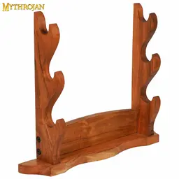Support d'épée en bois pour trois épées, support de table - Celtic Webmerchant