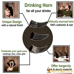 Drinking horn set 100ml - Celtic Webmerchant