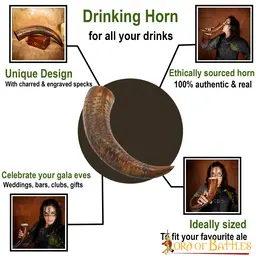 Corne à boire barbare - Celtic Webmerchant